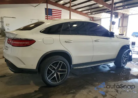 2019 Mercedes-Benz Gle Coupe 43 Amg из США, поврежденный, VIN 4JGED6EB2KA137635